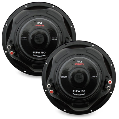 Pyle PLPW15D 15" 2000 Watt 4-Ohm DVC Power Car Audio Subwoofer Sub Woofer - Find Fresh Goods