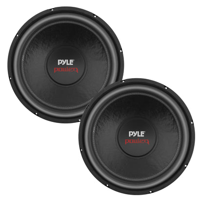 Pyle PLPW15D 15-inch 2000 Watt 4-Ohm DVC Power Car Audio Subwoofer (3 Pack) - Find Fresh Goods