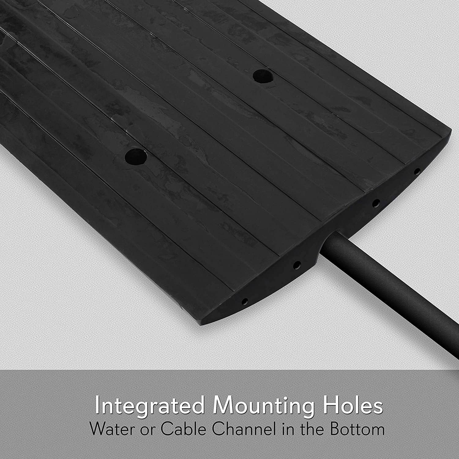 Pyle PCRBDR21 Car/Truck Curbside Driveway Ramp Threshold Bridge Track (2 Pack) - Find Fresh Goods