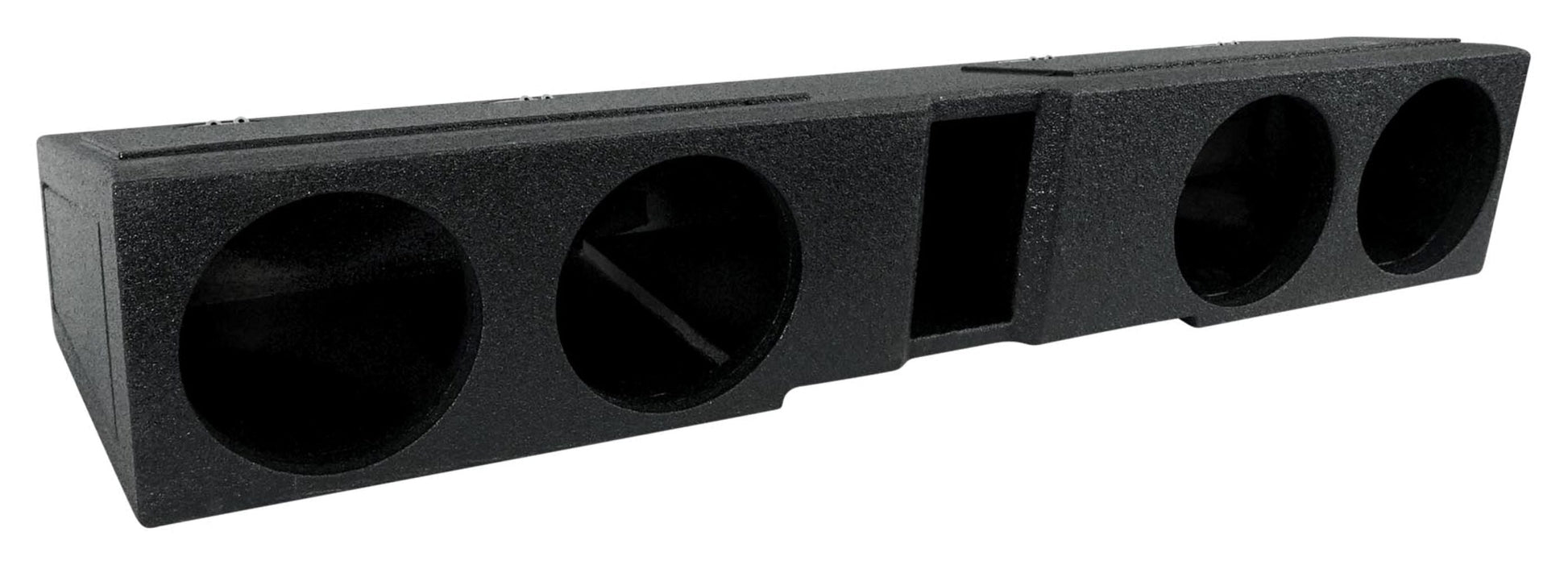 QPower QBFORDFF09408 8 Inch Quad Port Subwoofer Box for Ford F150 and F250/350 - Find Fresh Goods