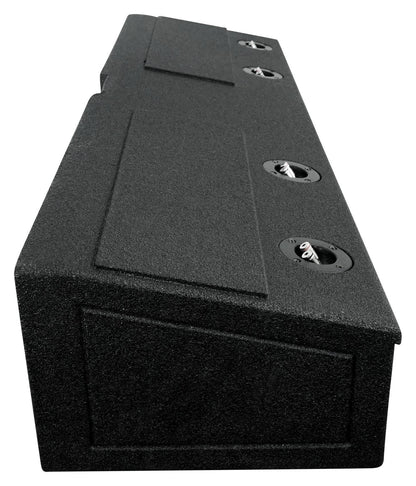 QPower QBFORDFF09408 8 Inch Quad Port Subwoofer Box for Ford F150 and F250/350 - Find Fresh Goods