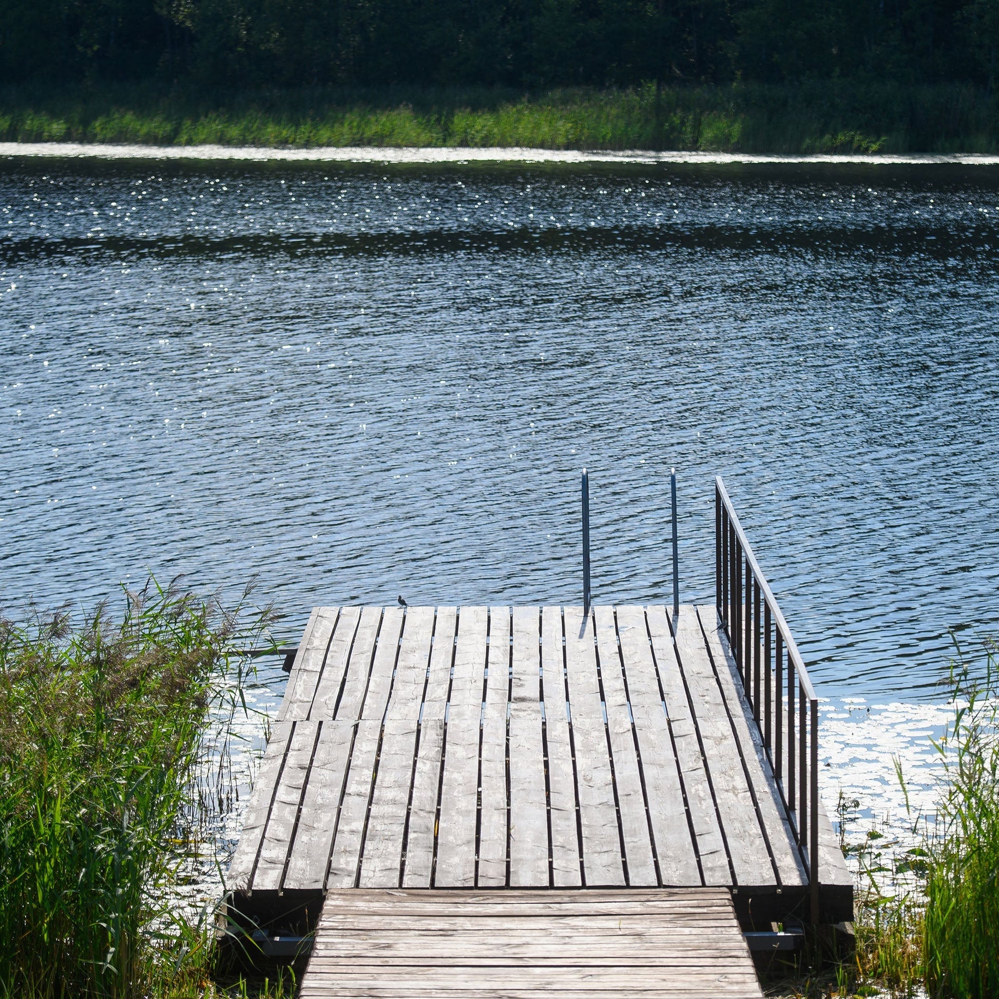 RecPro 4 Step Aluminum Marine Grade Dock Pier Attachment Flip Up Ladder, Silver - Find Fresh Goods