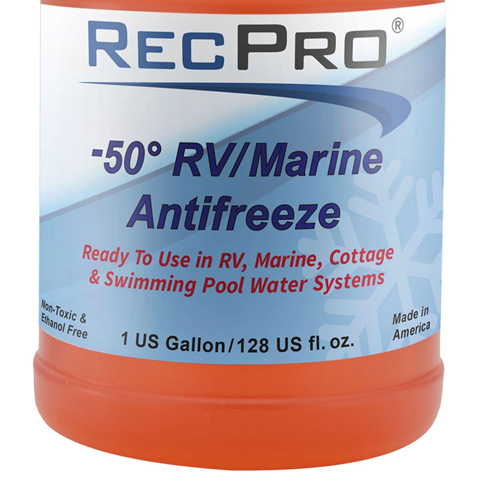 RecPro Ready to Use RV Antifreeze, -50 Degree Fahrenheit Protection, 1 Gallon - Find Fresh Goods