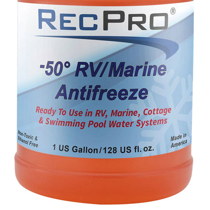 RecPro Ready to Use RV Antifreeze, -50 Degree Fahrenheit Protection, 1 Gallon - Find Fresh Goods