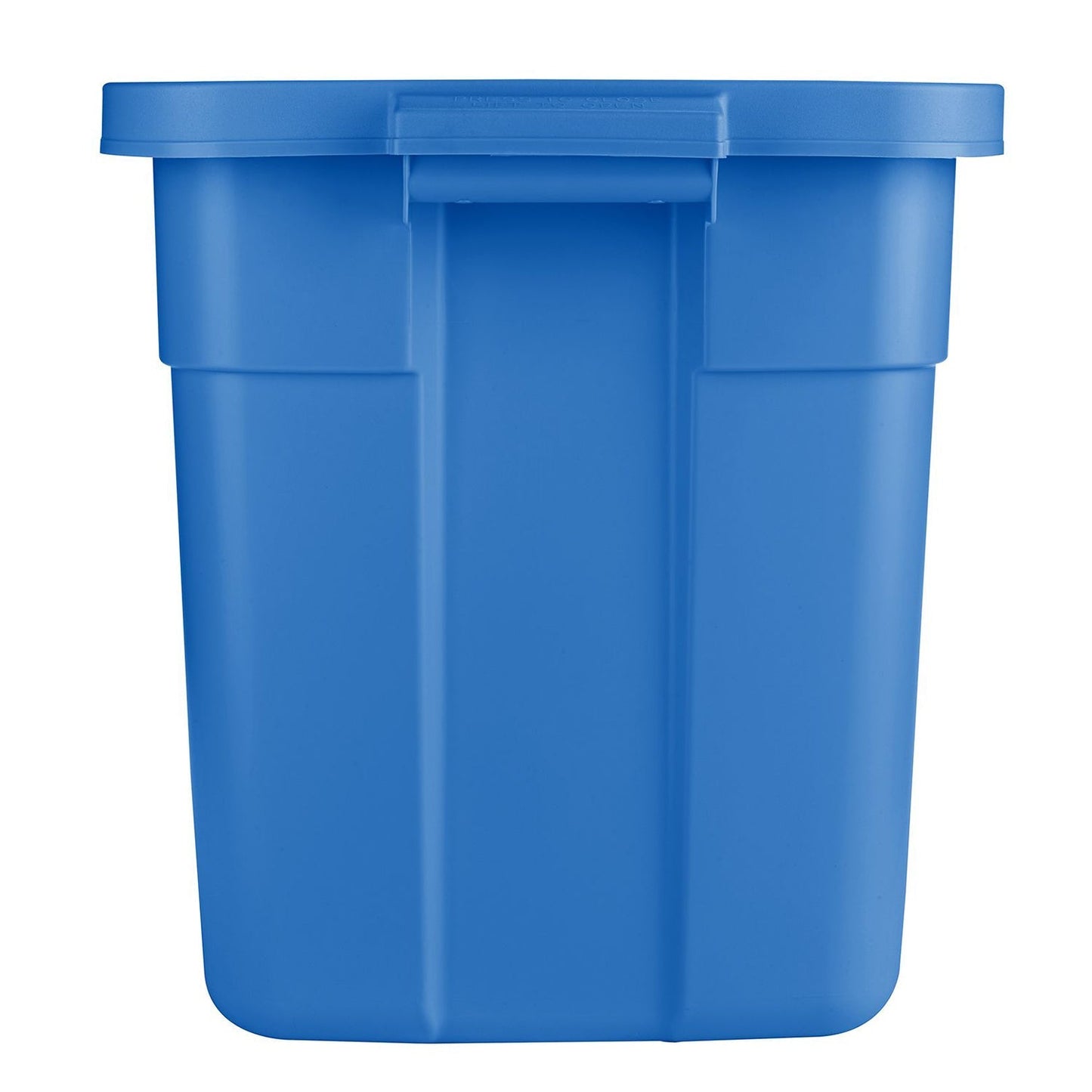 Rubbermaid Roughneck Tote 18 Gallon Storage Container, Heritage Blue (6 Pack)