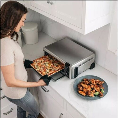 Ninja Foodi 6-in-1 Digital Air Fry, Large Toaster Oven, Flip-Away, SP080