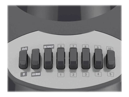 Black & Decker 10 Speed Blender – 5 Cup Glass Blending Jar – Gray