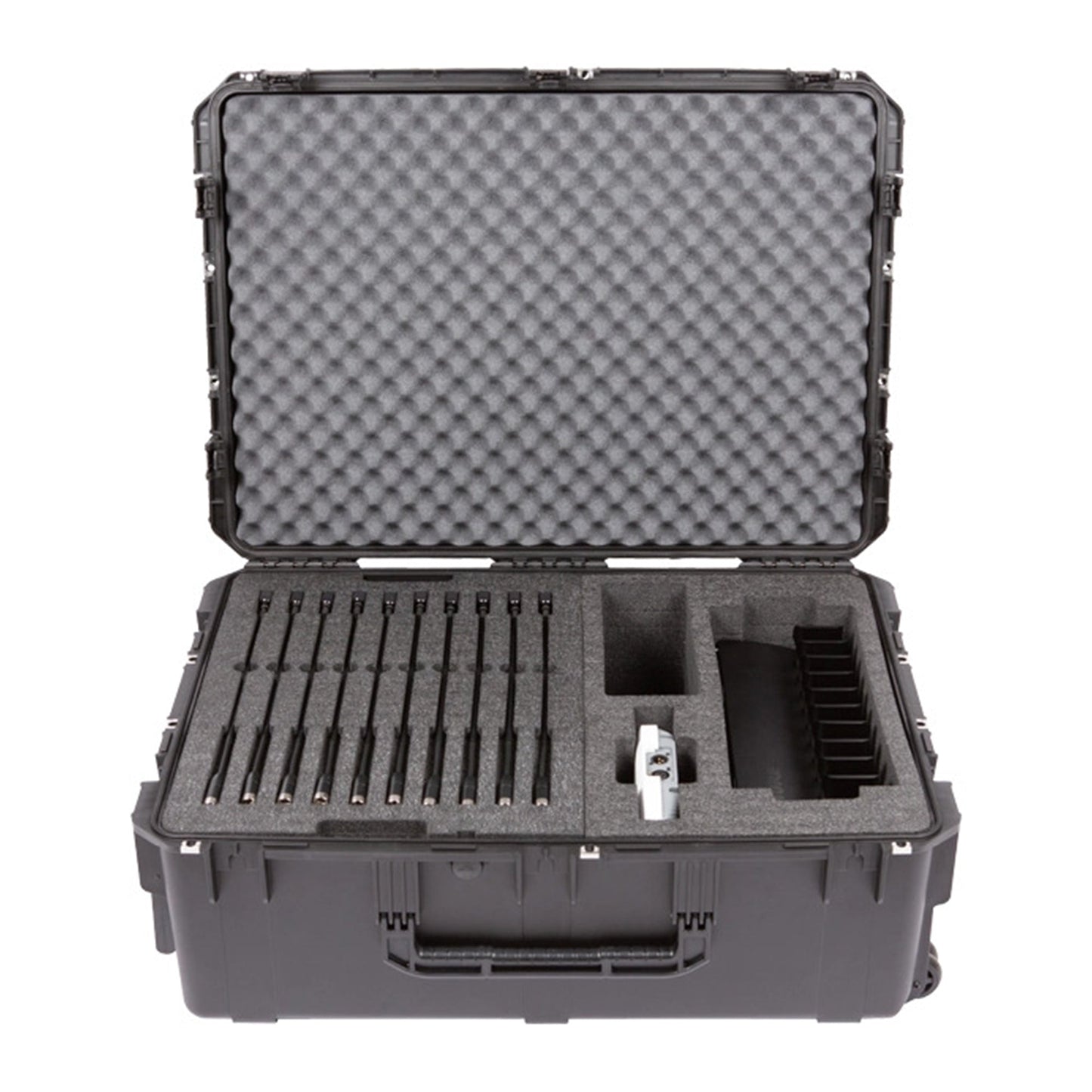 SKB iSeries Shure Microflex Hard Case, Waterproof Storage for Microphone Gear