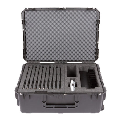 SKB iSeries Shure Microflex Hard Case, Waterproof Storage for Microphone Gear