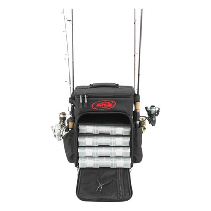 SKB Tak-Pak Backpack with Wheels, Removable Straps, and Retractable Pull Handle