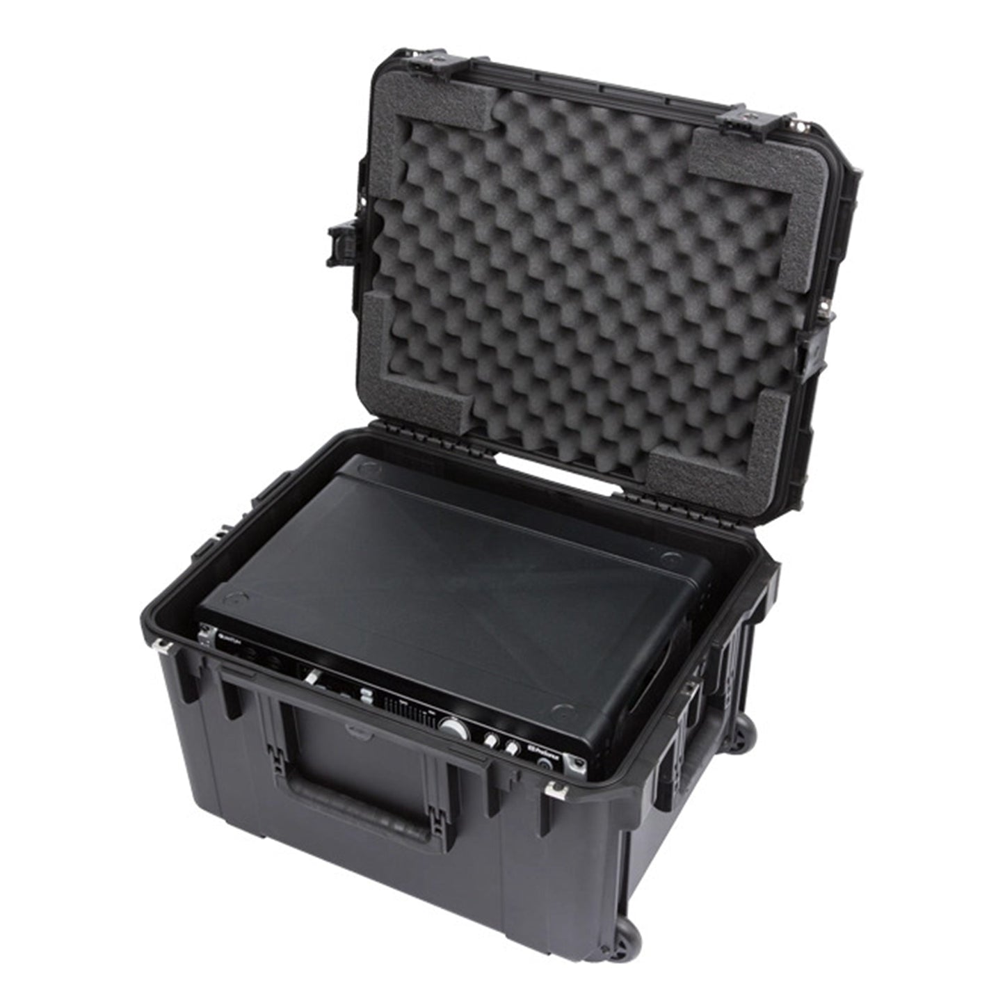 SKB 4U iSeries 13" Injection Molded Fly Rack with Built-In Wheels and Handle