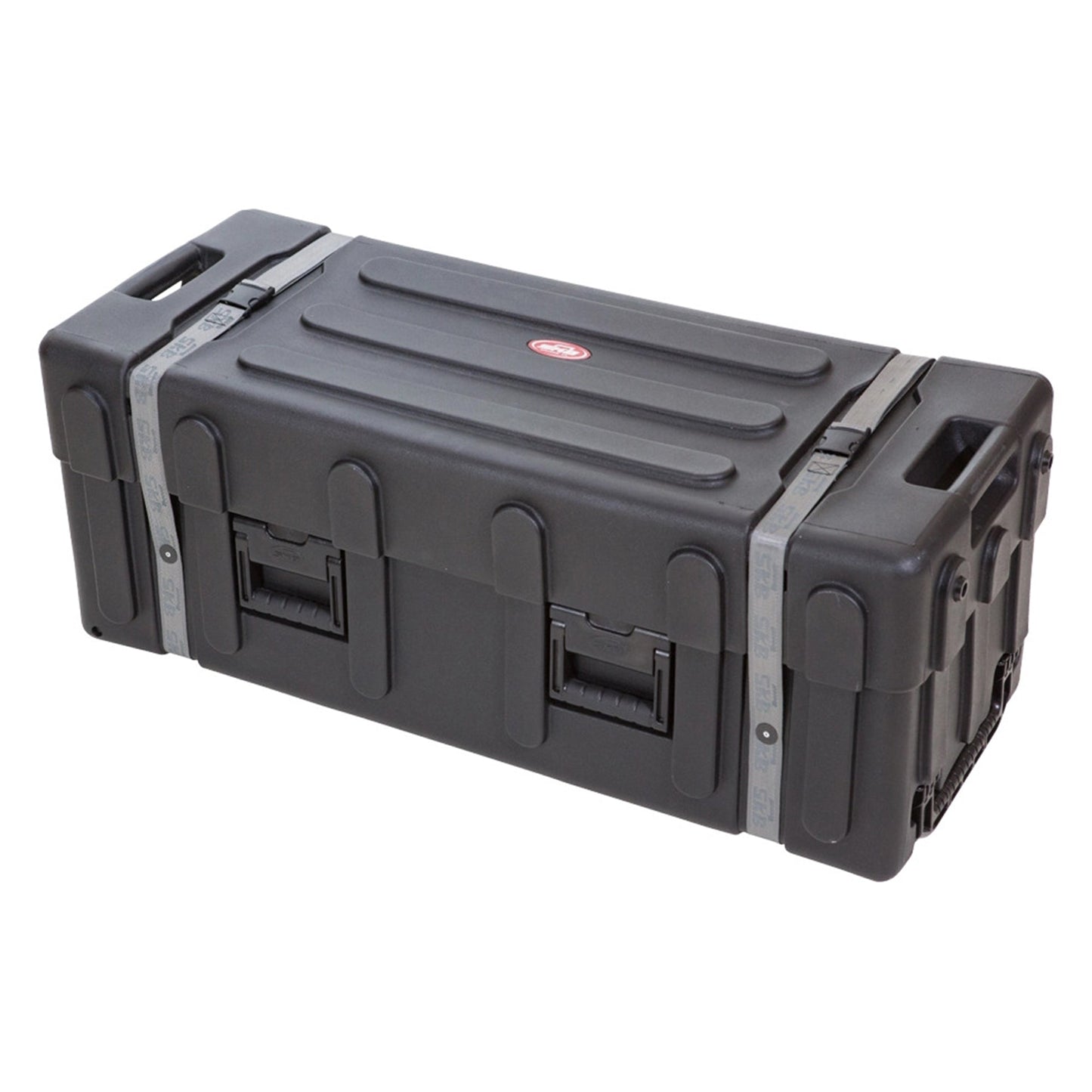 SKB Drum Hardware Case with Wheels, Durable Polyethylene Mobile Storage, Black