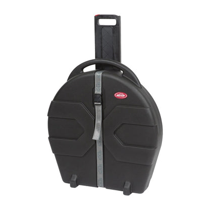 SKB ATA 24 Inch Cymbal Vault, Rolling Case with Handle, Wheels & Dividers, Black