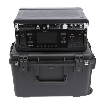 SKB 4U iSeries 13" Injection Molded Fly Rack with Built-In Wheels and Handle