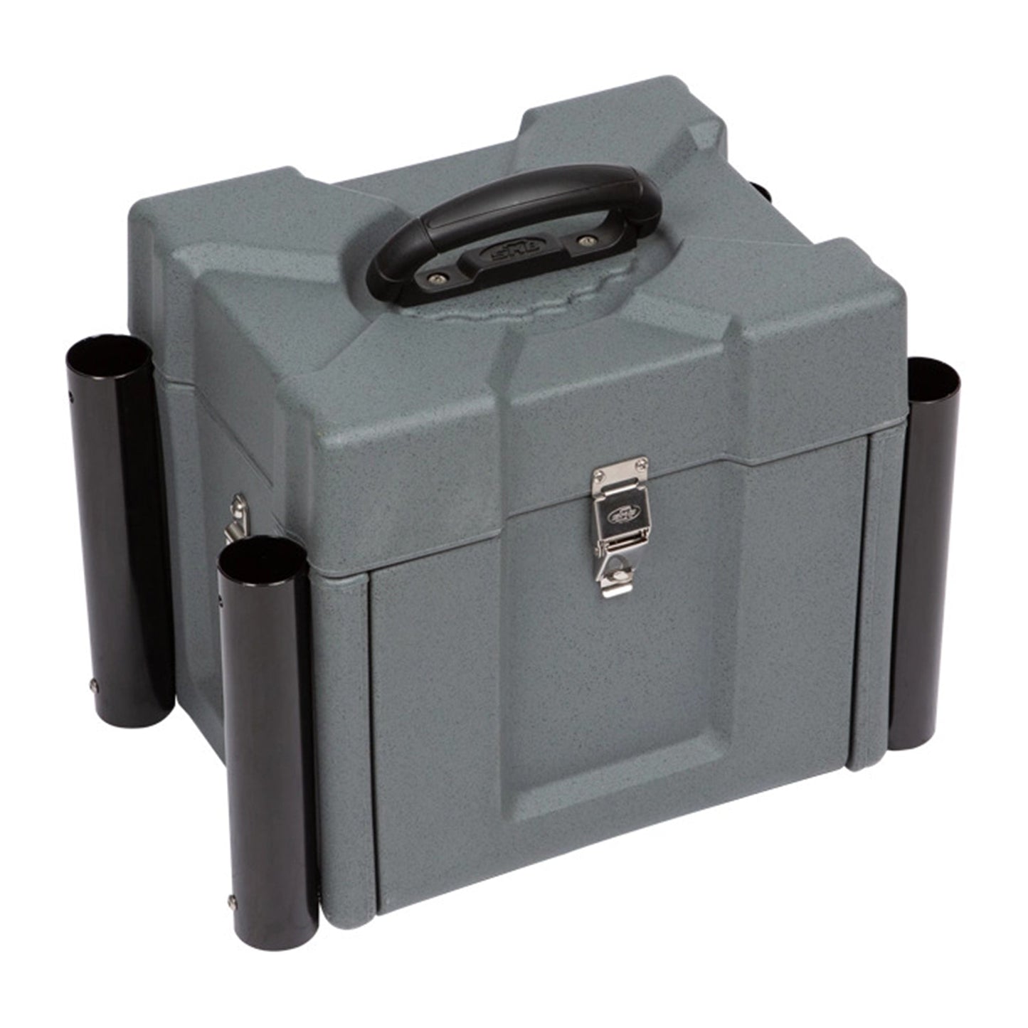 SKB Medium Tackle Box, 4 Drawers with Dividers and 2 Soft Exterior Pockets, Gray