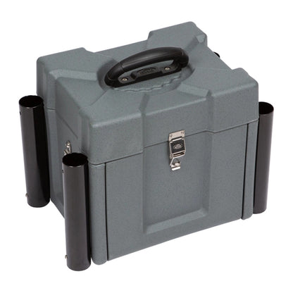 SKB Medium Tackle Box, 4 Drawers with Dividers and 2 Soft Exterior Pockets, Gray