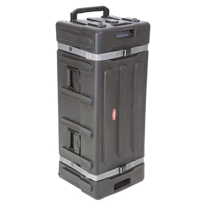 SKB Drum Hardware Case with Wheels, Durable Polyethylene Mobile Storage, Black