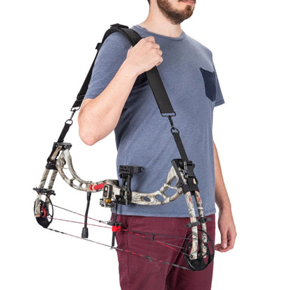 SKB Archery Bag and Backpack Combo with Pockets, Fits Bows Up to 42 Inches Long