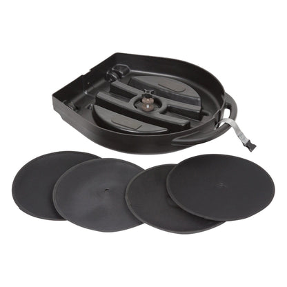 SKB ATA 24 Inch Cymbal Vault, Rolling Case with Handle, Wheels & Dividers, Black