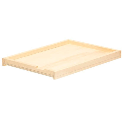 Little Giant Beekeeping Bee Hive Solid Pine and Plywood Bottom Board, Brown