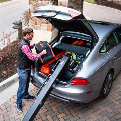 Sportube Series 2 Lightweight Protective Outdoor Sports Gear Travel Case, Black