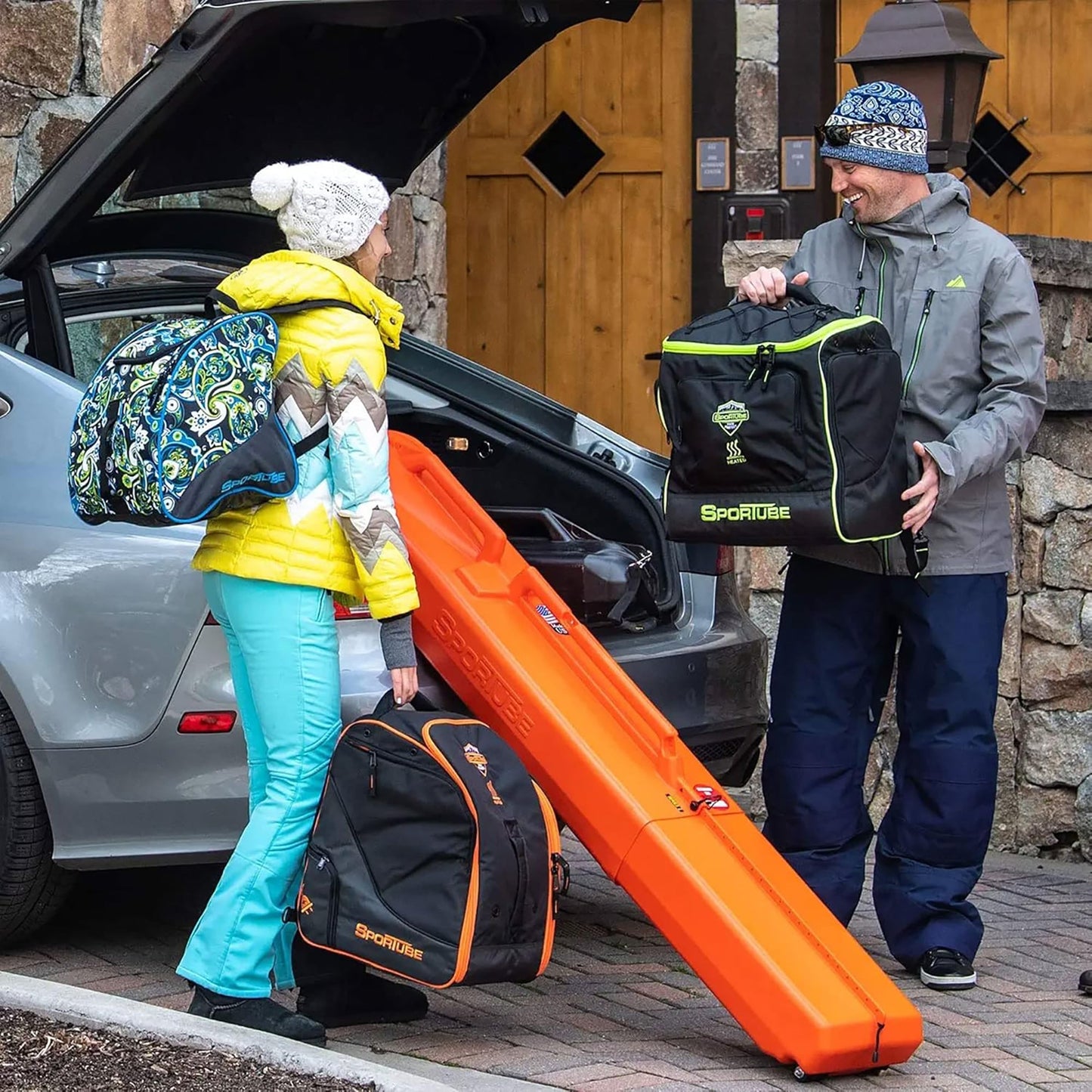 Sportube Series 3 Multi-Sport Travel Case for Snow Sports, Spearfishing, Golf