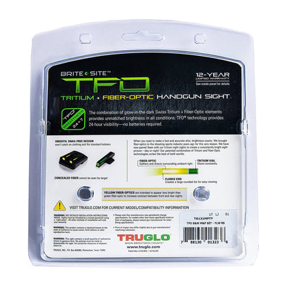 TruGlo TFO Handgun Pistol Sight Set, Fits S&W M&P, SD9, and SD40 Models, Yellow