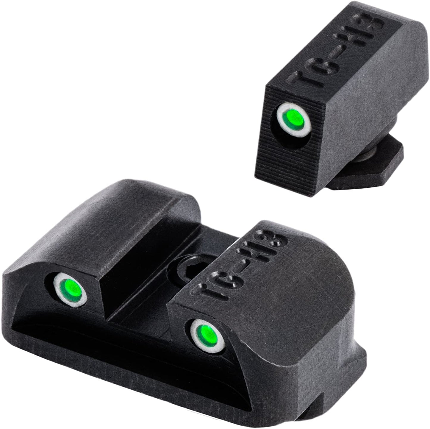 TruGlo Tritium Pro Brite Site High Set Glock Handgun Sight, Glock 20, 21, 29, 30