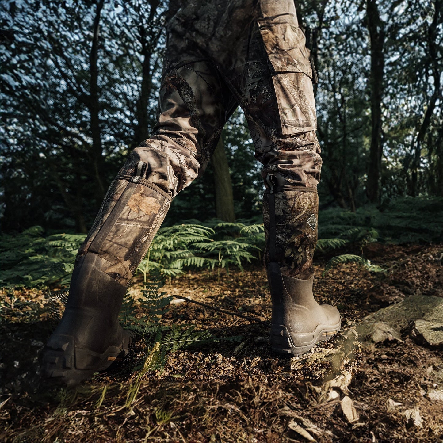 The Original Muck Boot Company Men's Size 9 Mossy Oak Country Woody Max Boots