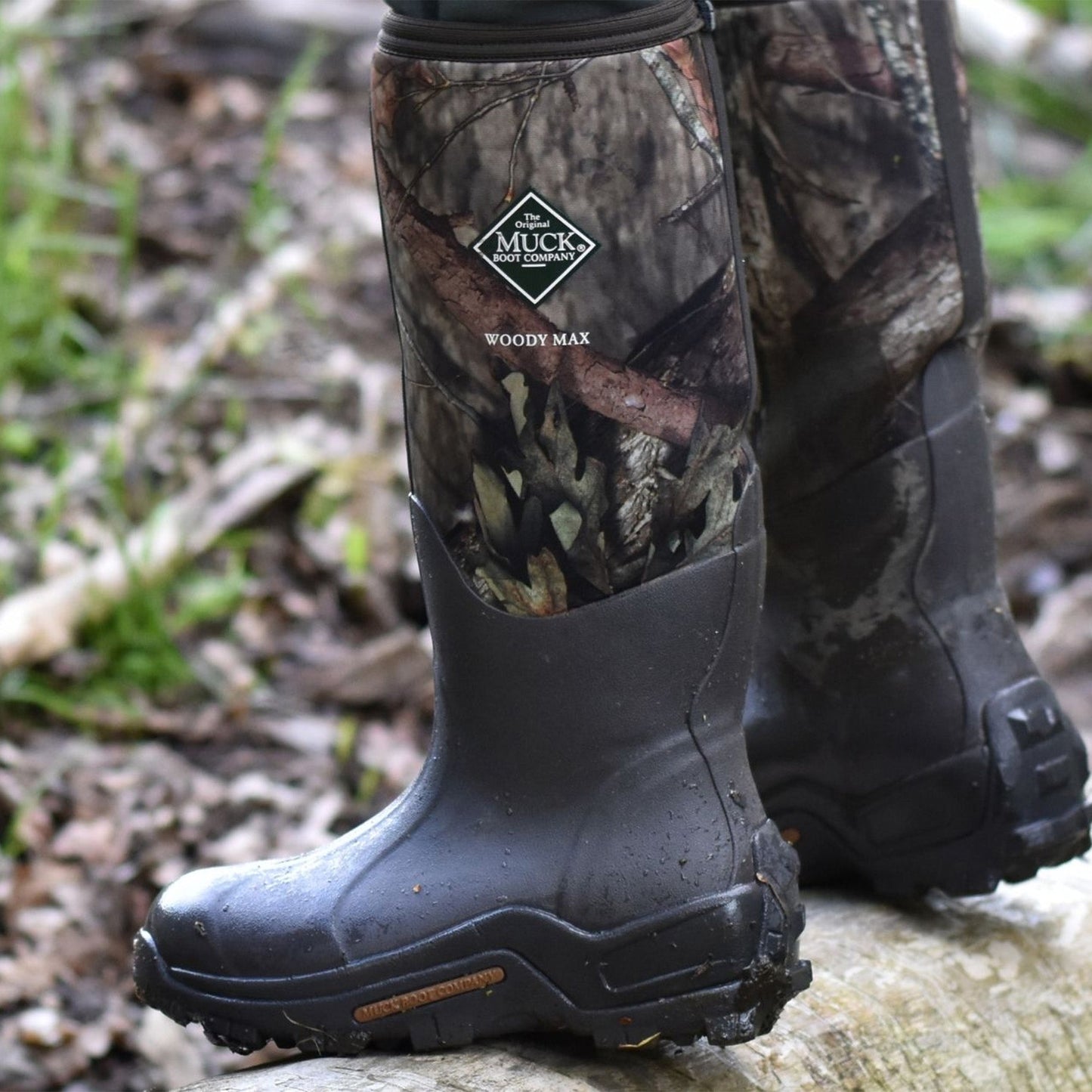 The Original Muck Boot Company Men's Size 8 Mossy Oak Country Woody Max Boots