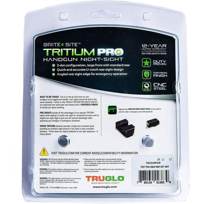 TruGlo Tritium Pro Glow in the Dark Gun Sight for S&W M&P SD9 Series Pistols