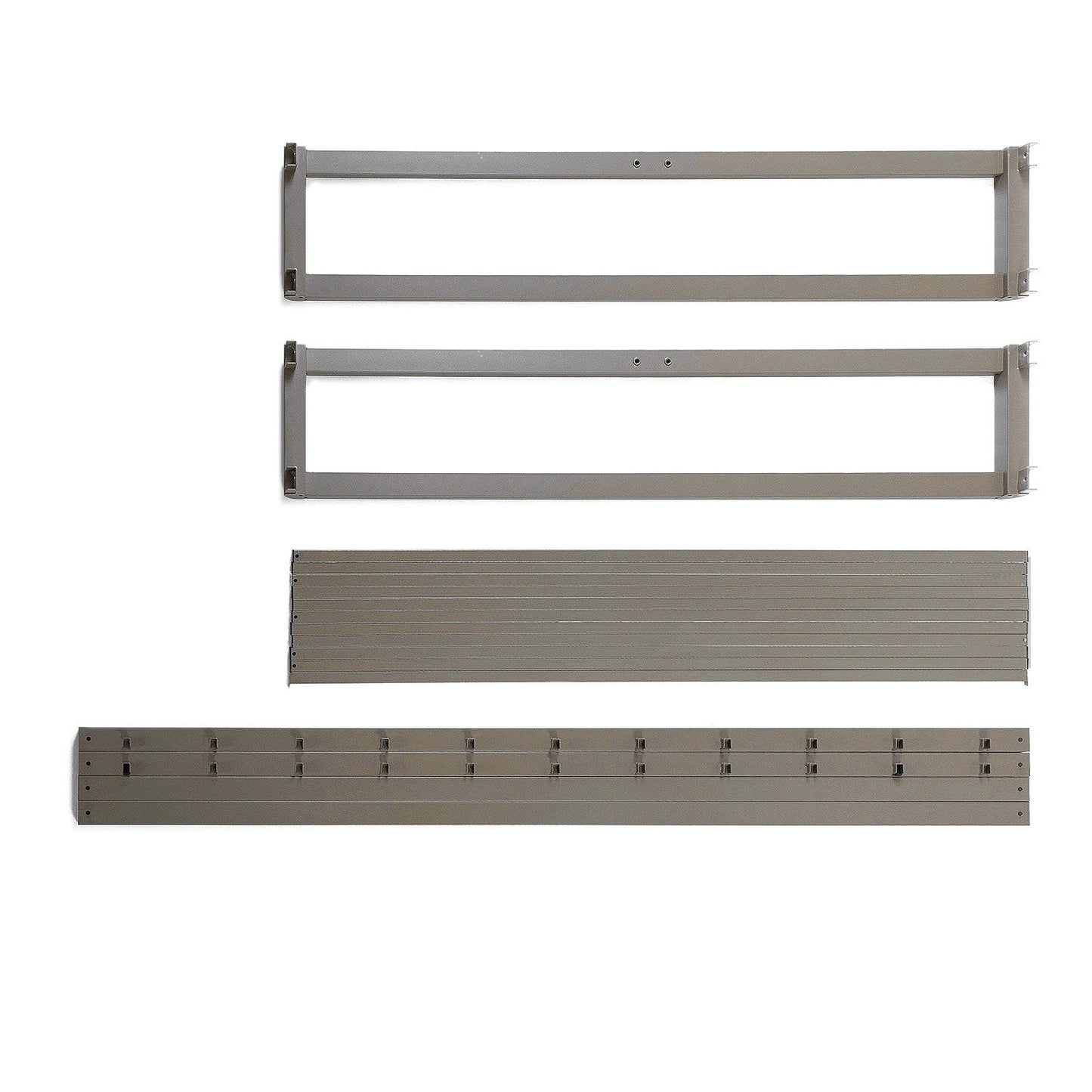 Mellow Ace of Base Metal Platform Low Profile Bed Frame, Round 12 Inch, King