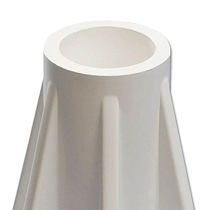 Saftron Polymer 6 Inch Pool Handrails and Ladders Surface Mounting Base (2 Pack)