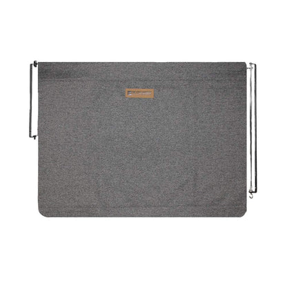 The Stair Barrier 27 to 42.5 Inch Wall to Wall Single Panel Swing Gate, Gray