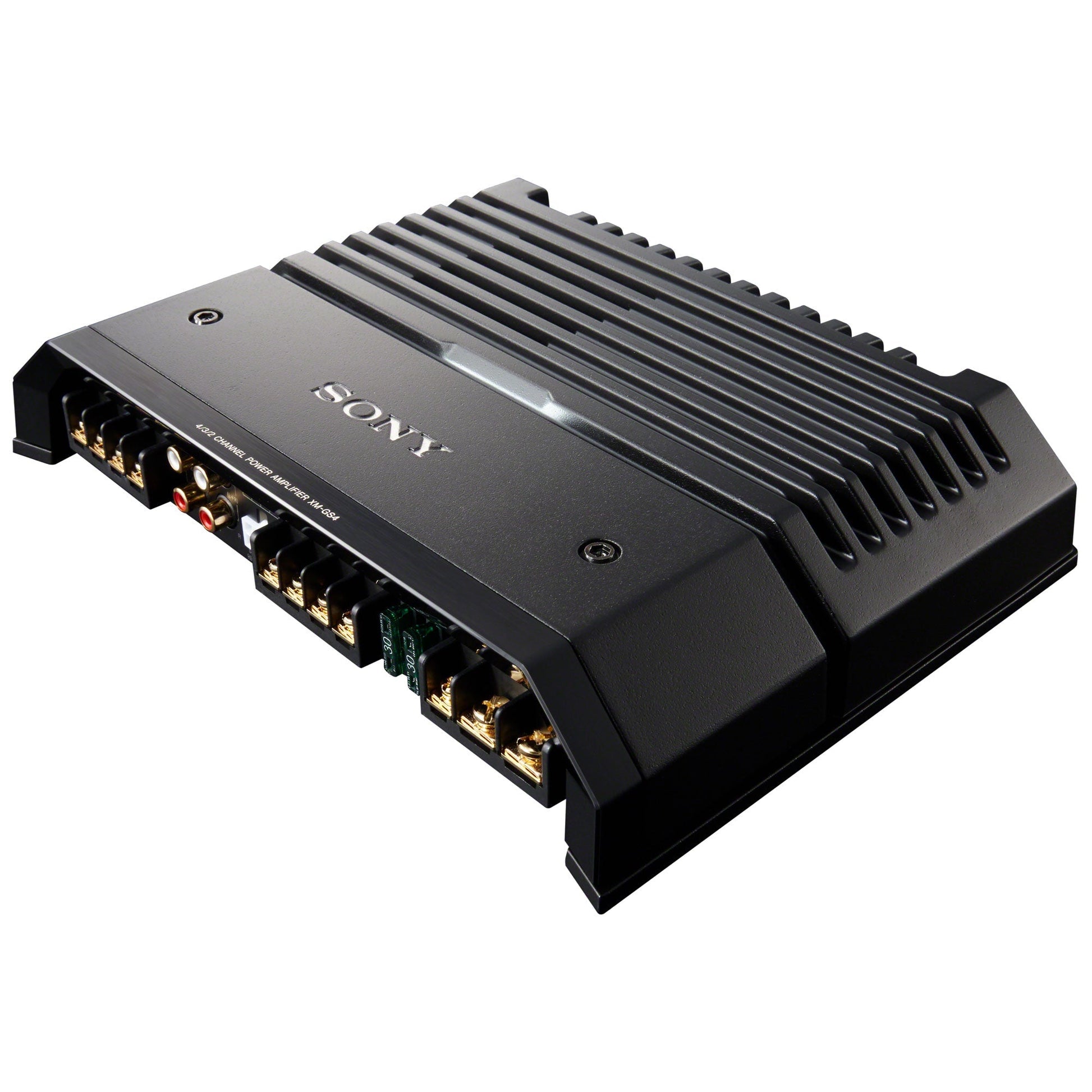 Sony XMGS4 4 Channel Class AB High Resolution MOSFET Car Audio Stereo Amplifier - Find Fresh Goods