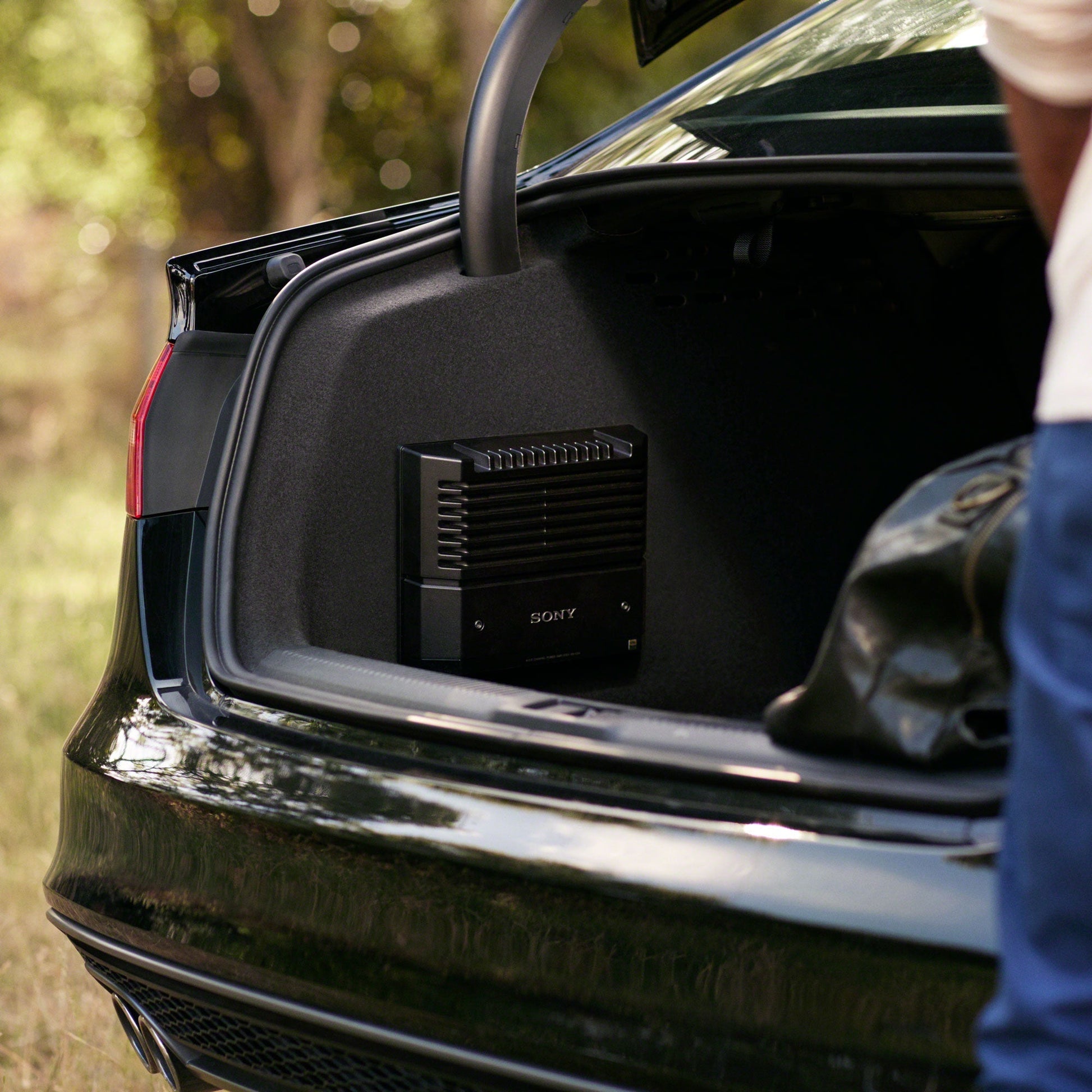 Sony XMGS4 4 Channel Class AB High Resolution MOSFET Car Audio Stereo Amplifier - Find Fresh Goods