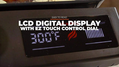 Blackstone E-Series 17" Electric Tabletop Griddle with Hood, Black