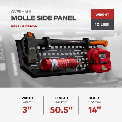 Yakima OverHaul Mid Powder Coated Aluminum Molle Side Panel for OverHaul HD - Find Fresh Goods