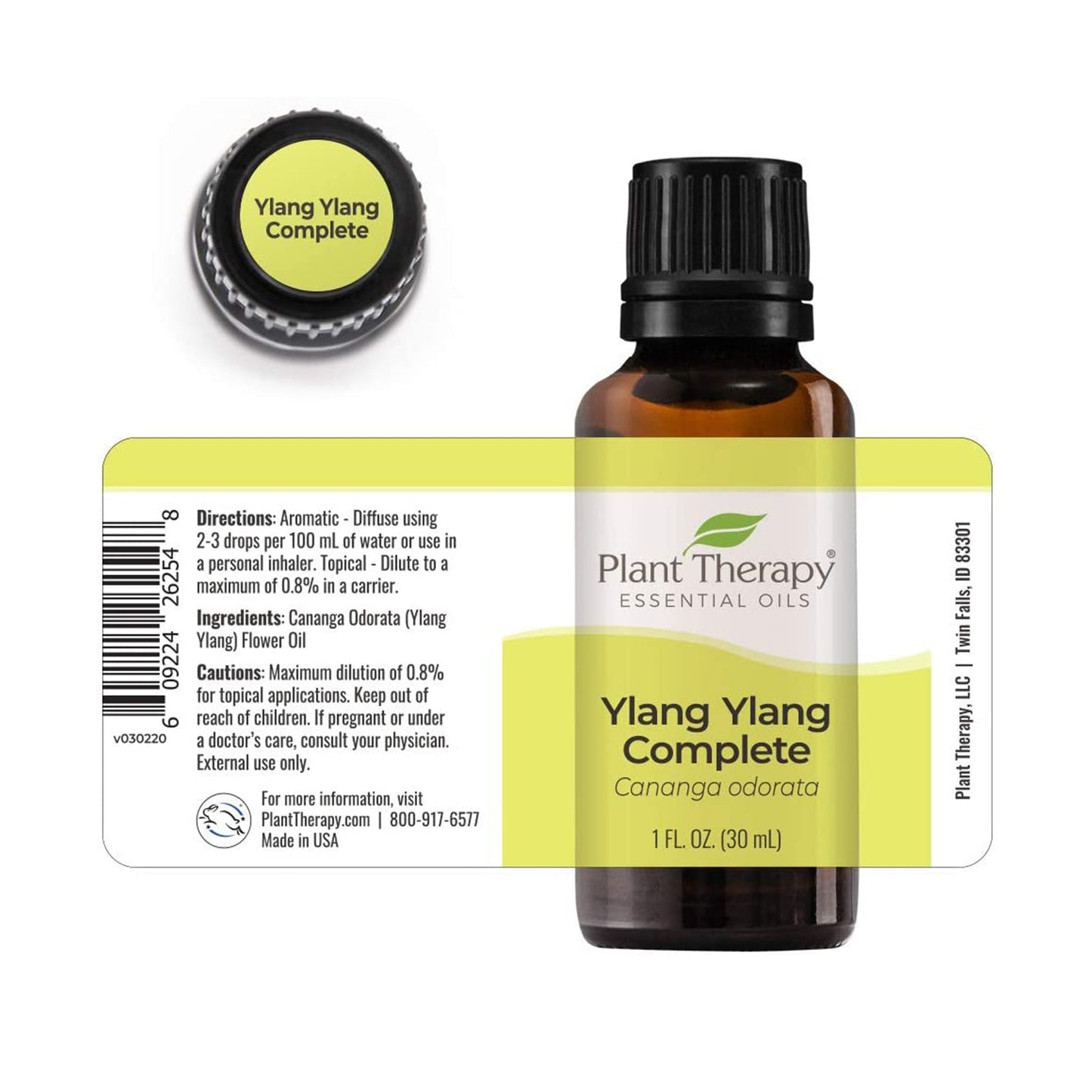Plant Therapy Aromatherapy Diffusible 30mL Essential Oil, 1 Ounce, Ylang Ylang