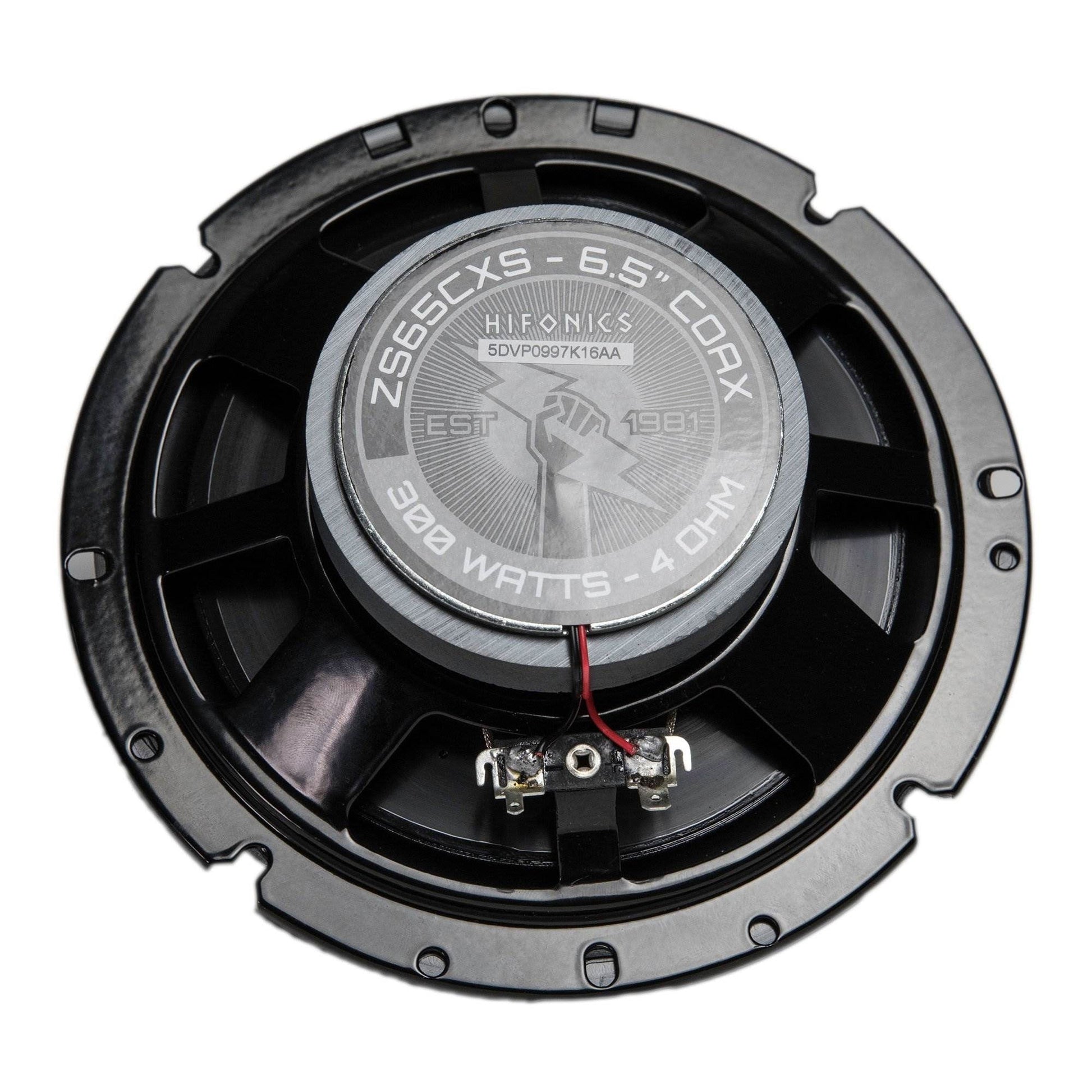 Hifonics Zeus Coaxial Speakers 6.5" 300W Shallow Mount, Pair & 5.25" 200W, Pair - Find Fresh Goods